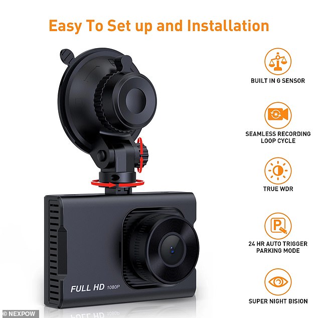 The NEXPOW Dash Cam Front and Rear is a Walmart 'Best Seller' and 'Preferred Choice' that normally costs $130.